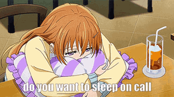 Anime Love Live Kanata Konoe Sleep On Call GIF