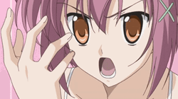 Anime Mariya Mikado Shake Fist GIF