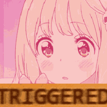 Anime Meme Triggered Face