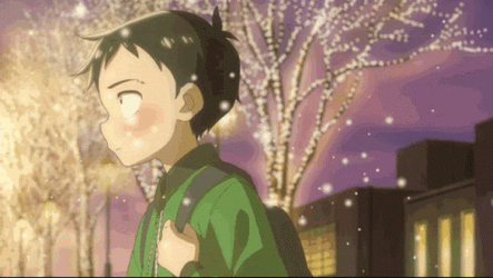 Anime Merry Christmas Gift Present GIF