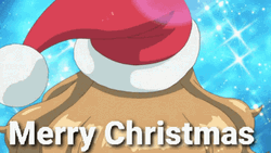 Anime Merry Christmas Santa Girl GIF