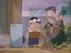 Anime Money 1970S Tensai BakaBon GIF