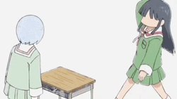 Anime Money Cash Offer Nichijou GIF