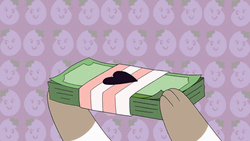 Anime Money GIF - Anime Money Gold Digger - Discover & Share GIFs