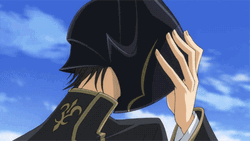 Anime Movie Character Lelouch Lamperouge GIF