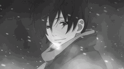 Anime My Little Monster Haru Yoshida Winter Snow GIF