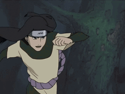 Anime Naruto Orochimaru Punching Uchiha Sasuke GIF