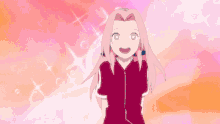 Anime Naruto Sakura Haruno Love Hearts GIF