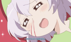 Anime Nose Bleed No Regrets Yuru Yuri