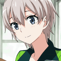 Anime PFP Smile Saika Totsuka GIF