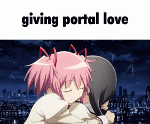 Anime Portal Love Merry Christmas GIF