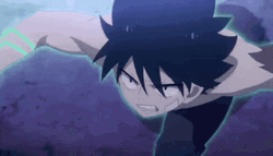 Anime Punch Shiki Granbell Radiant GIF