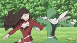 Anime Punch The Rolling Girls GIF