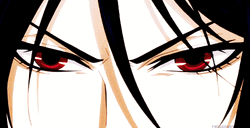Anime Rage Sebastian Michaelis Hand Stop GIF