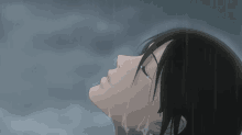 Anime Sad Tears Rain Check Song Bladee GIF