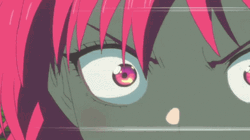Anime Saki Saki Powerful Punch GIF