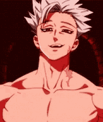 Anime Seven Deadly Sins Ban Neck Scar GIF