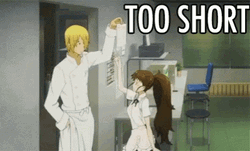 Anime Short Girlfriend Too Short GIF
