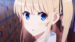 Anime Shy Eriri Spencer Sawamura GIF