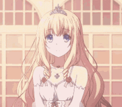 Anime Shy Latifa Amagi Brilliant Park GIF