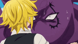 Anime Slap Meliodas Seven Deadly Sins GIF