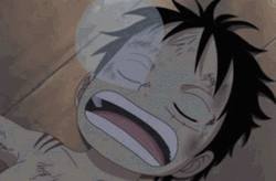 Anime Sleep Luffy GIF