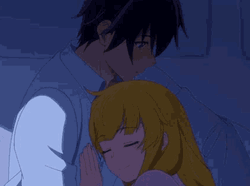 Anime Sleep Rit And Red  GIF