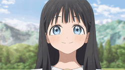Anime Smile Akebi Sailor Wearing Hat GIF