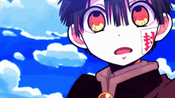 Anime Smile Hanaku Kun Toilet Bound GIF
