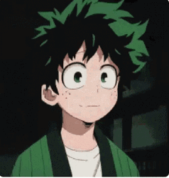 Anime Smile Izuku Midoriya My Hero Academia GIF
