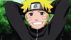 Anime Smile Naruto Uzumaki Manga Series GIF