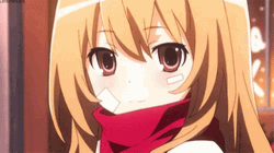 Anime Smile Taiga Aisaka Toradora GIF