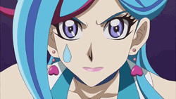 Anime Smirk From Emma Of Yu-Gi-Oh Series GIF
