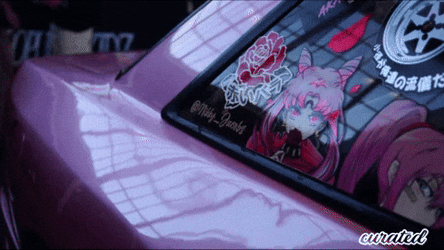 Anime Sticker Supra Mk4 GIF