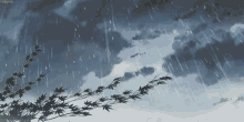 Anime Storm Lightning Surge GIF