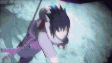  Anime Takemikazuchi Powerful Chidori Clash GIF