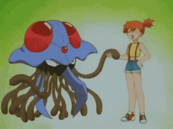Anime Tentacle Tentacruel With Misty GIF