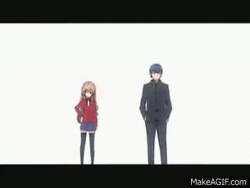 Anime Toradora Main Characters GIF