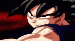 Anime Transition Dragon Ball Super Gokou Got Angry GIF