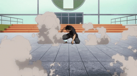 Anime Transition Fire Force Shinra Kusakabe  GIF