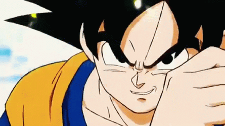 Anime Transition Of Naruto And Guko Fighting  GIF
