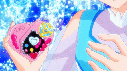 Anime Transition Saaya Yakushiji Hug Pretty Cure GIF
