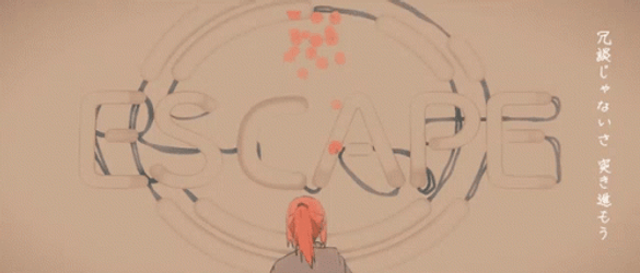 Anime Transition Taikutsuwo Saienshinaide Run GIF