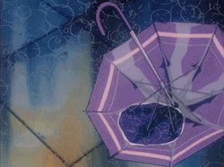 Anime Umbrella On This Rainy Monday GIF