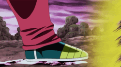 Anime Walking Bardock SSJ Dragon Ball Z GIF