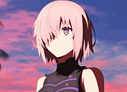 Anime Walking Mash Kyrielight Fate/Grand Order GIF