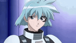 Anime Walking Out Meia Gisborn Vandread GIF
