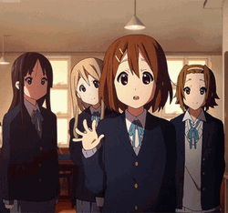 Anime Wave Of Cute Yui Hirasawa GIF