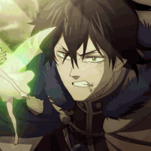 Anime Yuno Grinberryall Black Clover Magic Fight  GIF