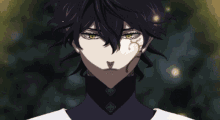 Anime Yuno Grinberryall Stare Black Clover Magic GIF